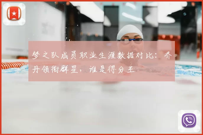 梦之队成员职业生涯数据对比：乔丹领衔群星，谁是得分王